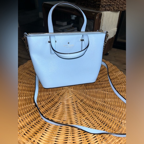 kate spade Handbags - Small baby blue Kate Spade crossbody
